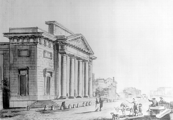 Dessin de la façade