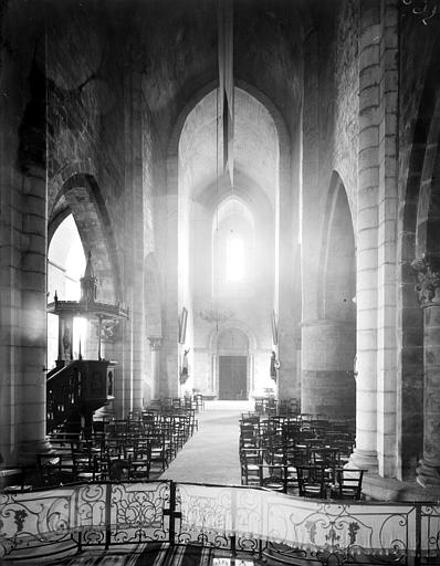 Nef vue du choeur