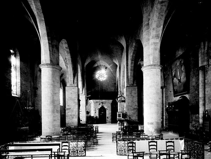 Nef vue du choeur