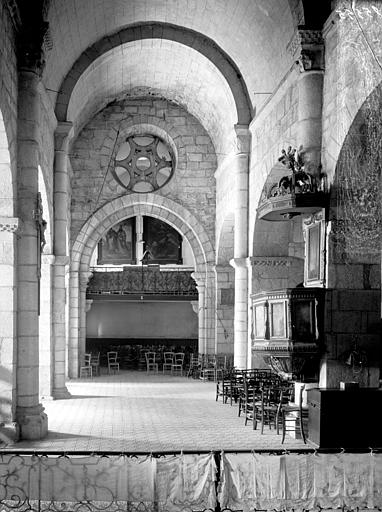 Nef vue du choeur