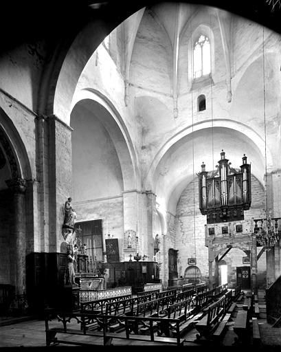 Transept, orgues