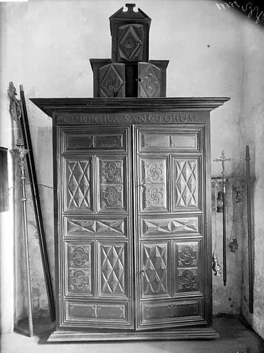 Armoire de la sacristie