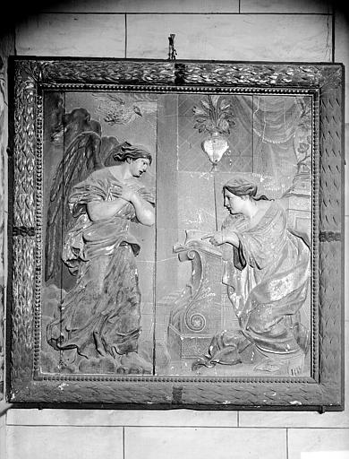 Bas-relief de l'Annonciation - © Ministère de la Culture (France), Médiathèque du patrimoine et de la photographie, diffusion RMN-GP