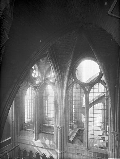 Bras sud du transept, voûtes de la première travée