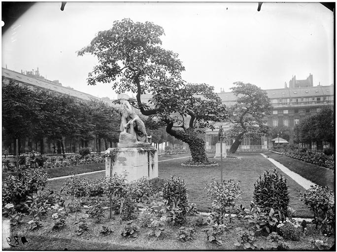 Vue des jardins