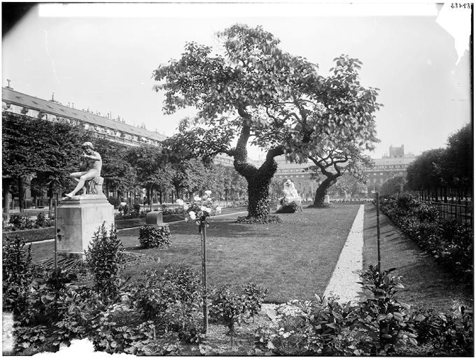 Vue des jardins