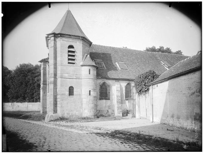 Façade nord, clocher