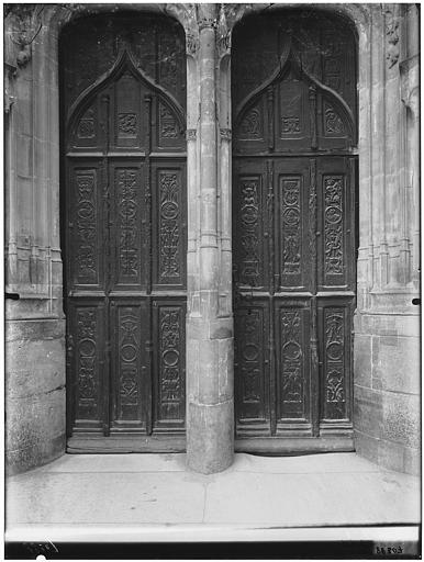 Façade nord, portail - © Ministère de la Culture (France), Médiathèque du patrimoine et de la photographie, diffusion RMN-GP