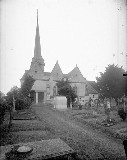 Ensemble sud et cimetière