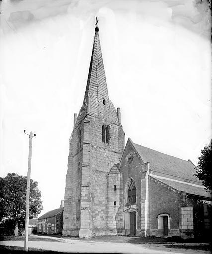 Clocher, côté sud-ouest