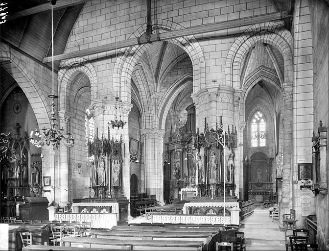 Vue intérieure du choeur