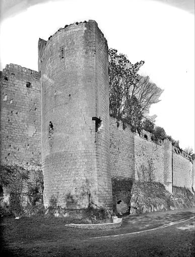 Vieux Château : Enceinte sud (tour côté est)