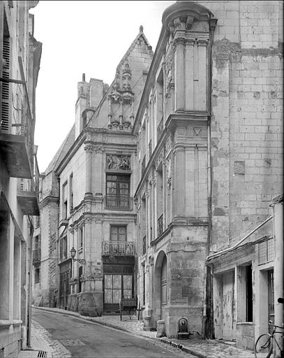 Façade sur rue en perspective