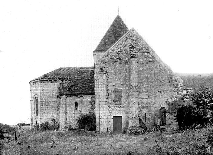 Façade nord : Abside et transept