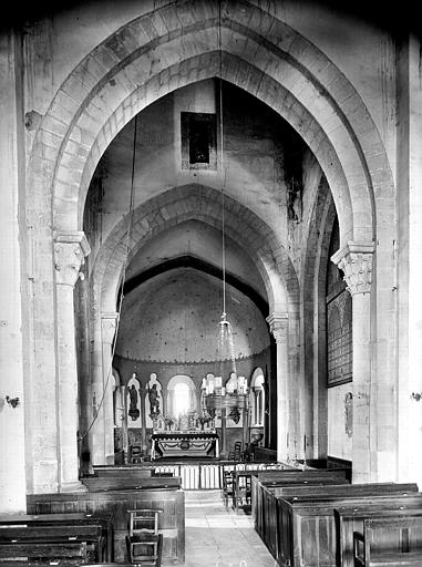 Vue intérieure du choeur