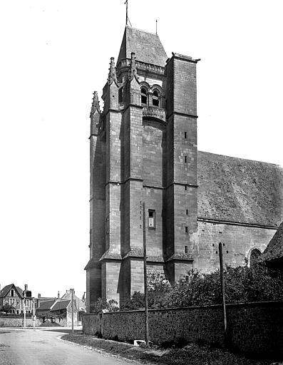 Clocher, côté sud-ouest