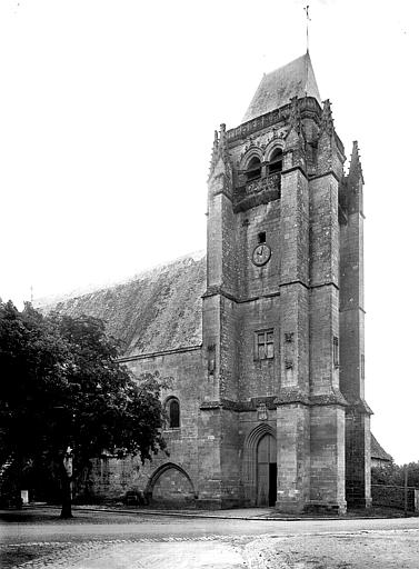 Clocher, côté nord-ouest