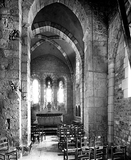 Vue intérieure du choeur