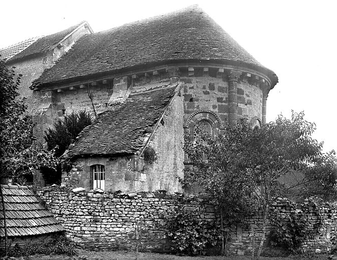 Abside, côté sud-est