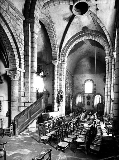 Vue intérieure du transept nord