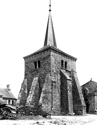 Clocher, côté sud-ouest