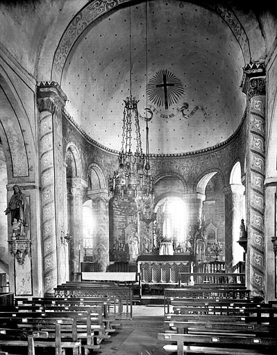 Vue intérieure du choeur