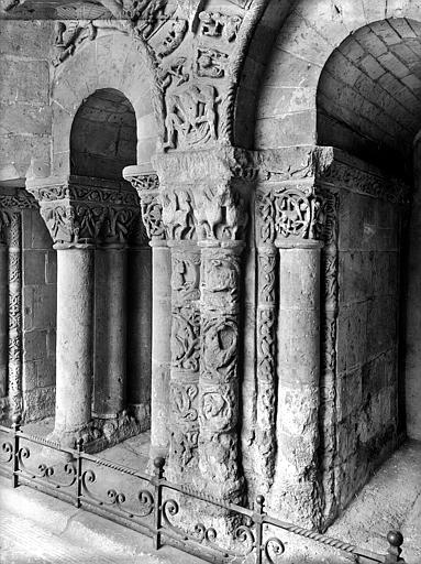 Arcades du cloître : Piliers