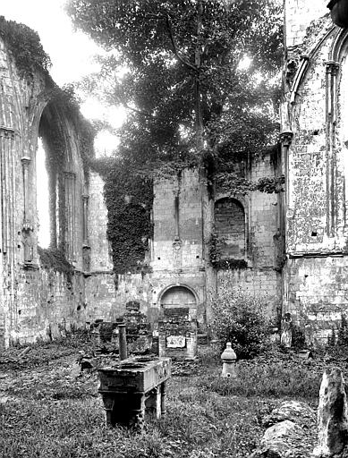 Vue intérieure du transept sud