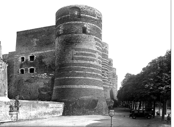 Enceinte, côté nord-ouest