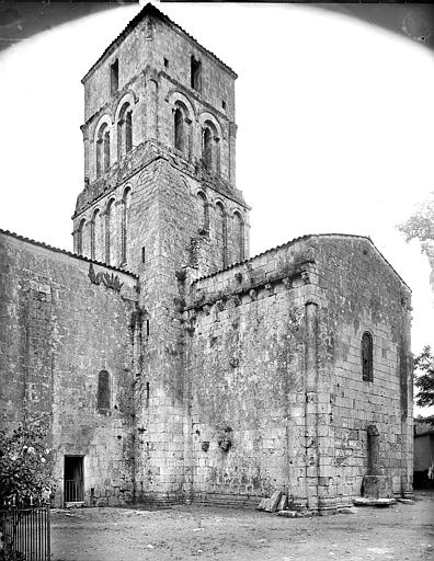 Façade sud : Transept et clocher