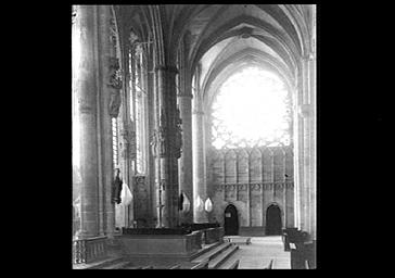 Vue intérieure du transept