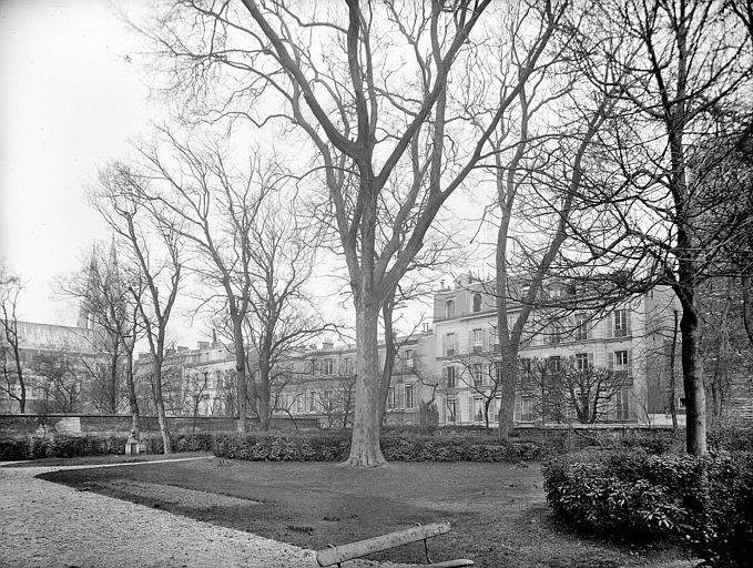 Partie nord du jardin