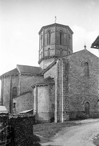 Abside, clocher et transept, côté nord