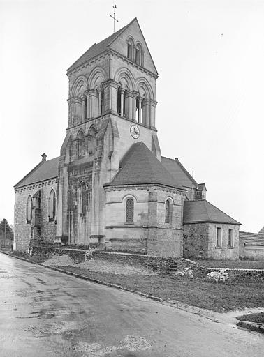 Extérieur, ensemble sud-est