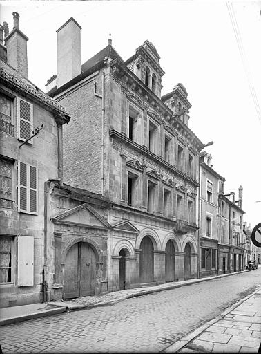 Façade sur rue