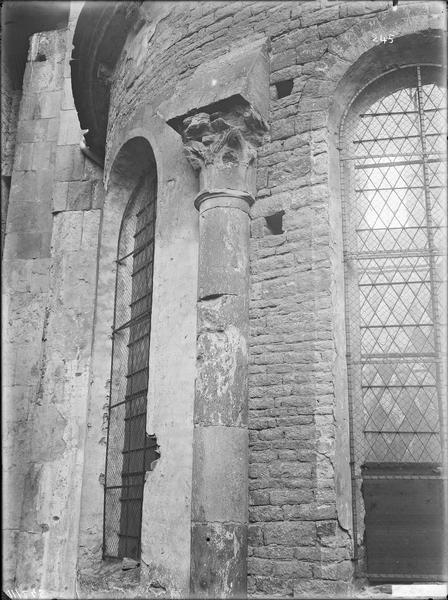 Fouille de Cluny, chapelle Saint-Etienne, extérieur