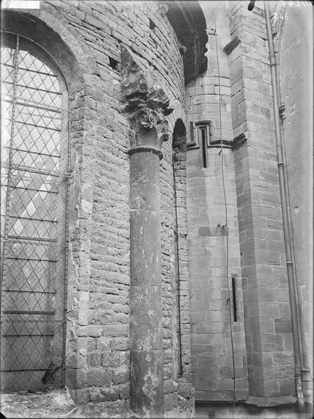 Fouille de Cluny, chapelle Saint-Etienne, extérieur