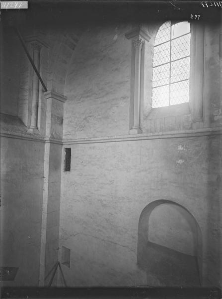 Fouille de Cluny, travée sud du grand transept vue vers le sud