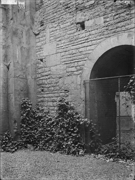 Fouille de Cluny, grand collatéral sud et petit transept