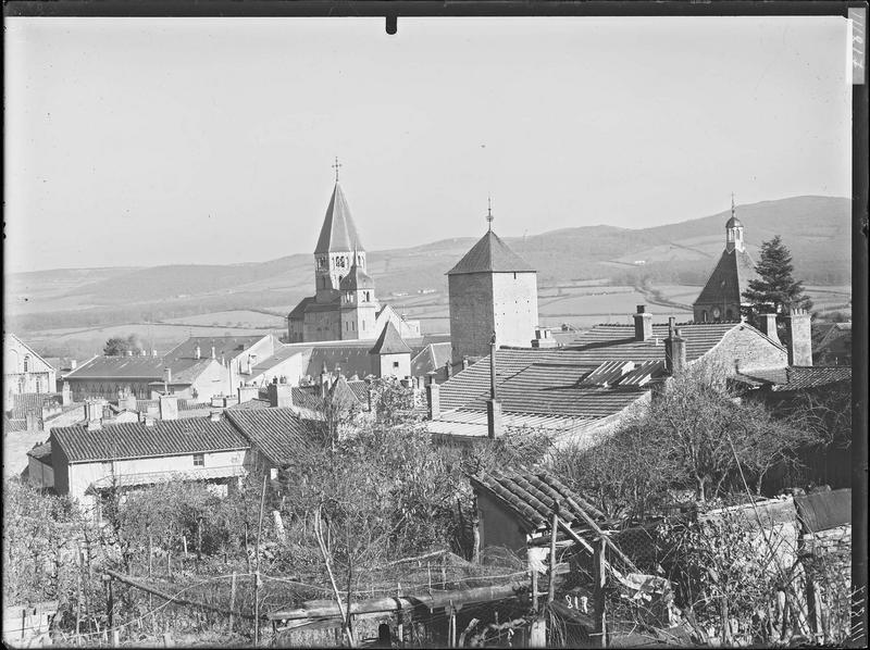 Fouille de Cluny, ville coté ouest