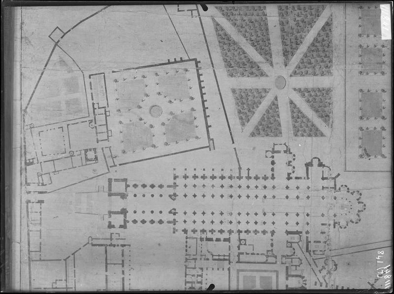 Fouille de Cluny, plan de cadastre de 1715 (4)