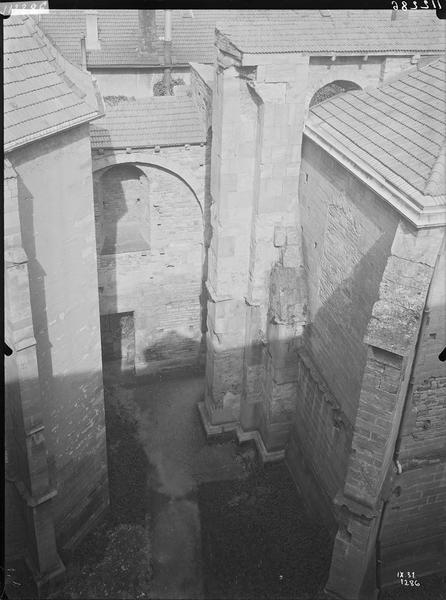 Fouille de Cluny, chapelle Saint-Martial et chapelle des Bourbons