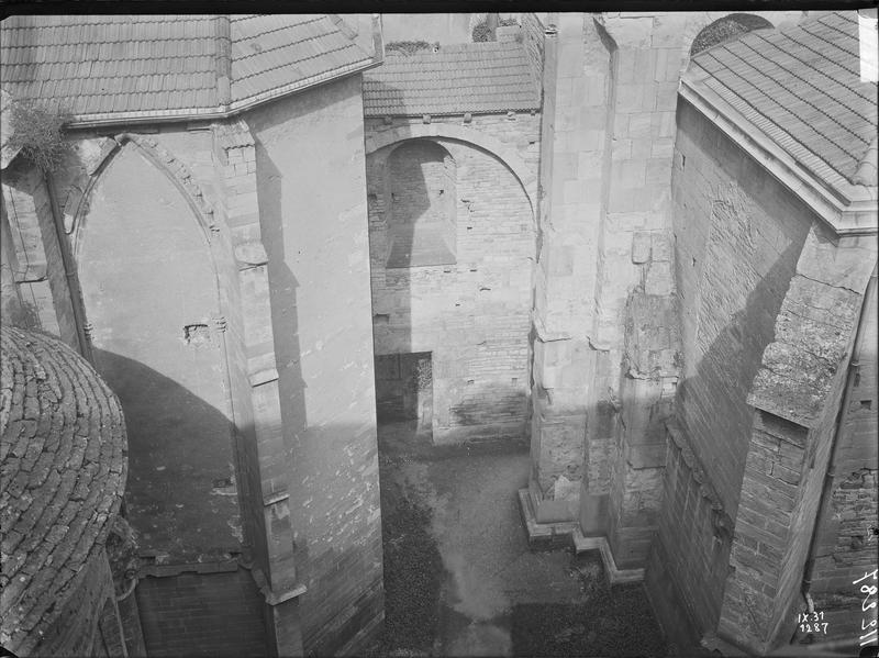 Fouille de Cluny, chapelle Saint-Martial et chapelle des Bourbons