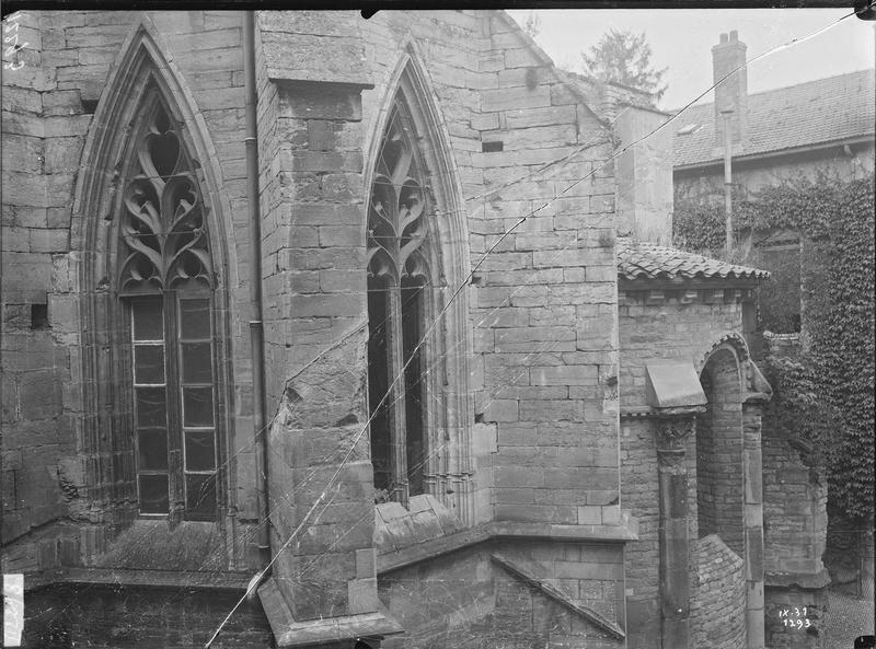 Fouille de Cluny, chapelle des Bourbons (Musée), petit transept sud