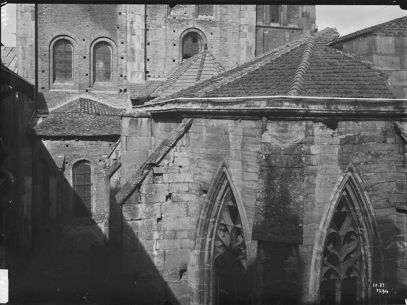 Fouille de Cluny, chapelle des Bourbons (Musée), grand transept sud