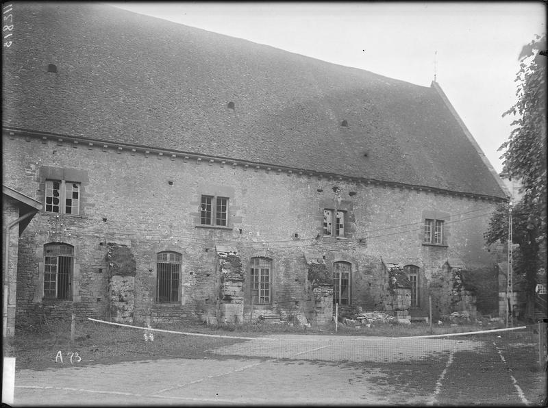 Fouille de Cluny, farinier vu de l'est