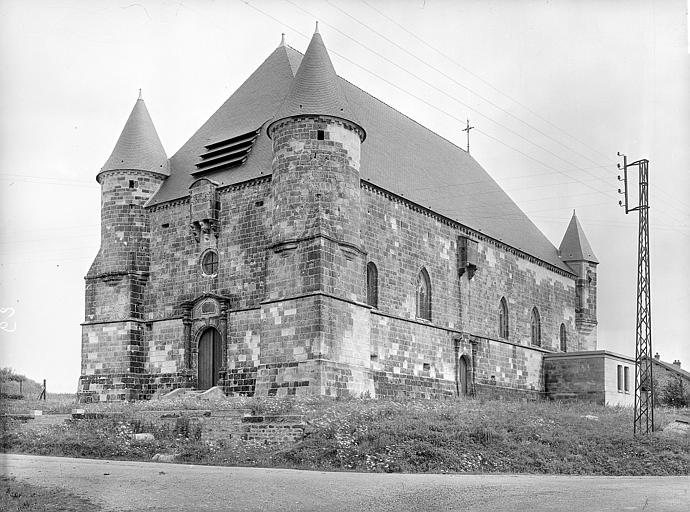 Extérieur, ensemble sud-ouest