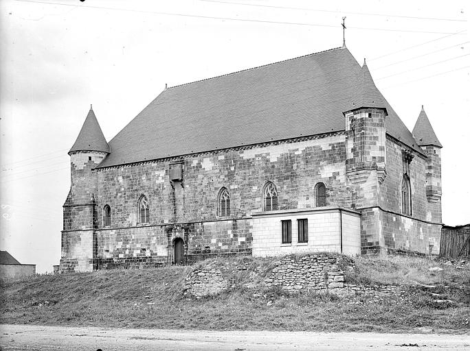 Extérieur, ensemble sud-est