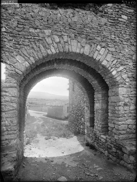 Consolidation de la porte