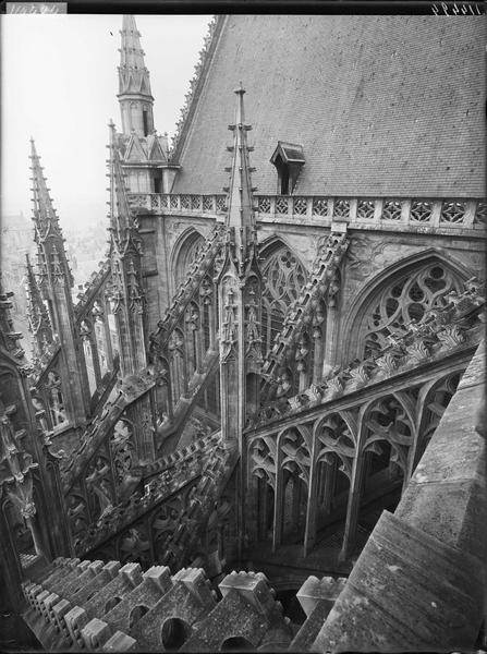 Arcs-boutants du bras du transept sud